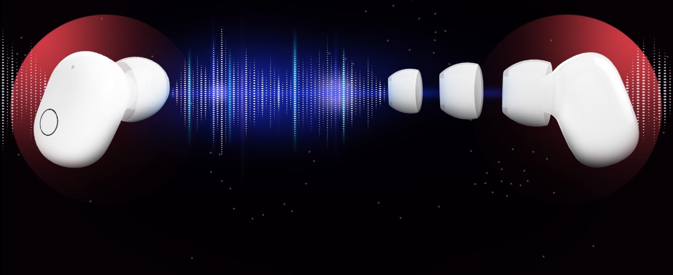 Фото Наушники вкладыши беспроводные TWS Ergo BS-510 Twins Nano - 3