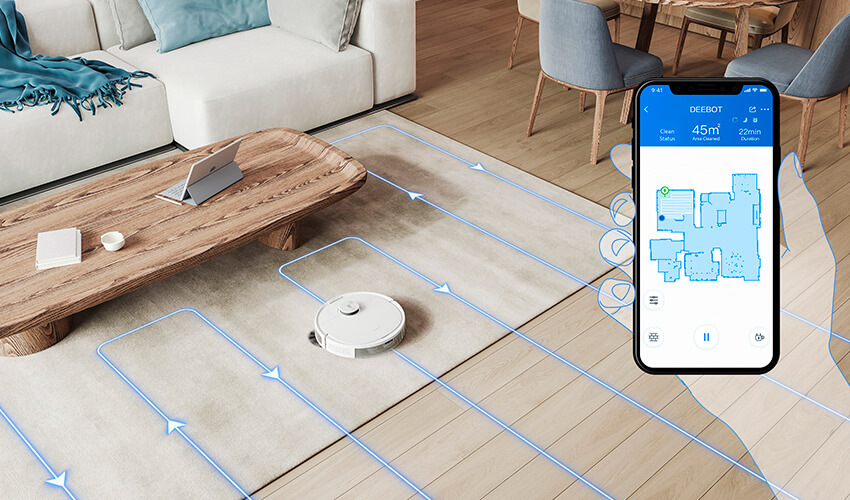 Робот-пилосос Ecovacs DEEBOT OZMO N8 (DLN26-21) 7 Фото Робот-пилосос Ecovacs DEEBOT OZMO N8 (DLN26-21) 7