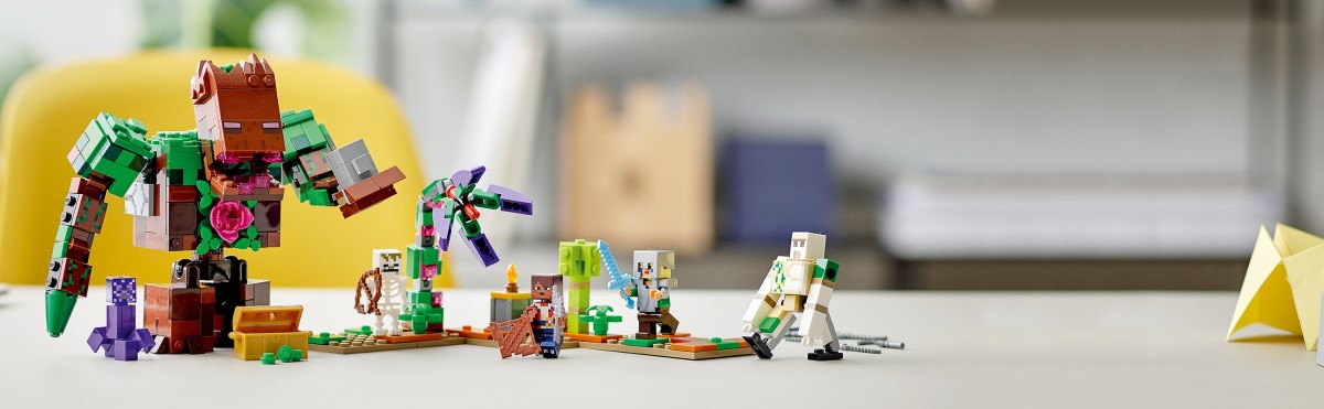 Конструктор LEGO Minecraft Мерзость из джунглей (21176) - 6 Фото Конструктор LEGO Minecraft Мерзость из джунглей (21176) - 6