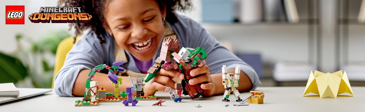 Конструктор LEGO Minecraft Мерзость из джунглей (21176) - 1 Фото Конструктор LEGO Minecraft Мерзость из джунглей (21176) - 1