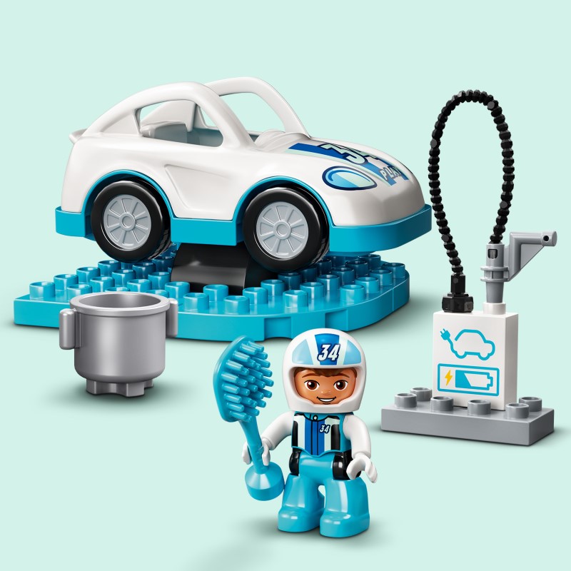 Конструктор LEGO DUPLO Town Гоночные машины (10947) - 4 Фото Конструктор LEGO DUPLO Town Гоночные машины (10947) - 4