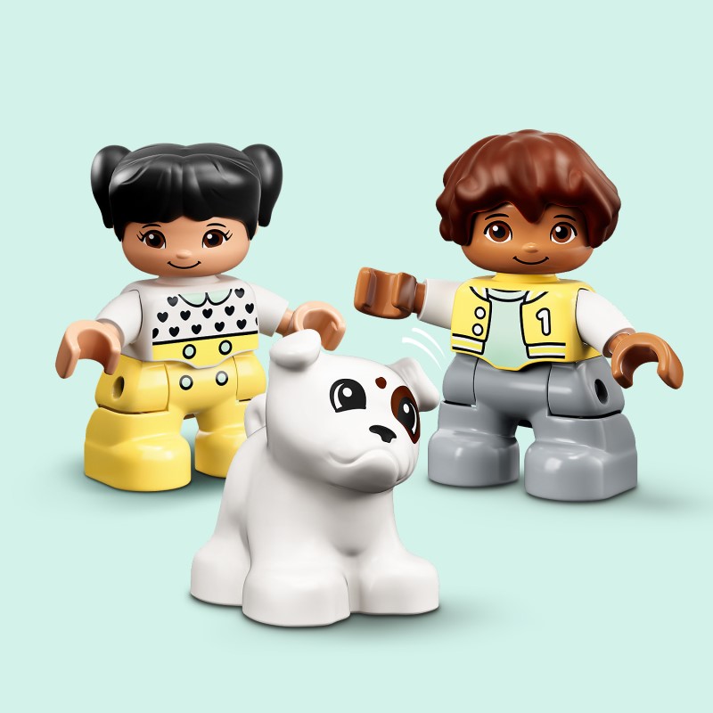 Конструктор LEGO DUPLO My First Поезд с цифрами — учимся считать (10954) - 5 Фото Конструктор LEGO DUPLO My First Поезд с цифрами — учимся считать (10954) - 5
