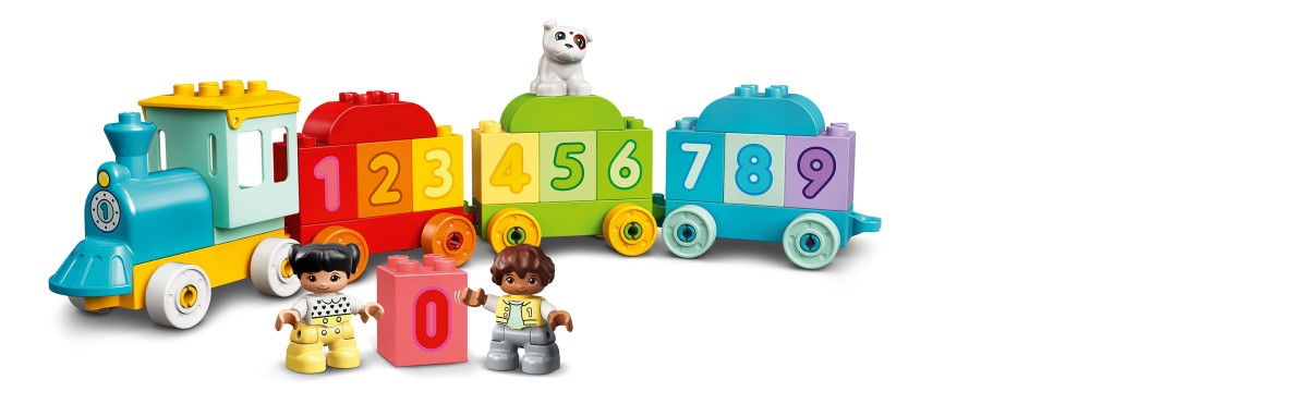 Конструктор LEGO DUPLO My First Поезд с цифрами — учимся считать (10954) - 2 Фото Конструктор LEGO DUPLO My First Поезд с цифрами — учимся считать (10954) - 2