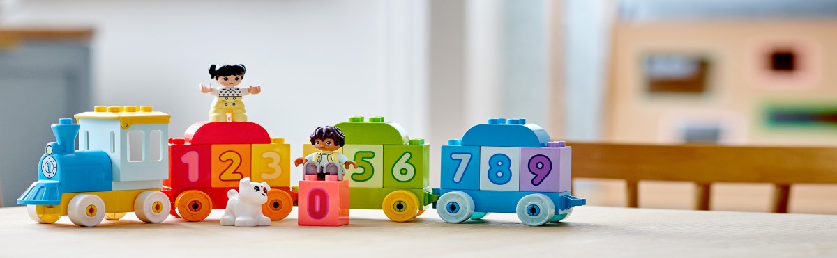 Конструктор LEGO DUPLO My First Поезд с цифрами — учимся считать (10954) - 7 Фото Конструктор LEGO DUPLO My First Поезд с цифрами — учимся считать (10954) - 7