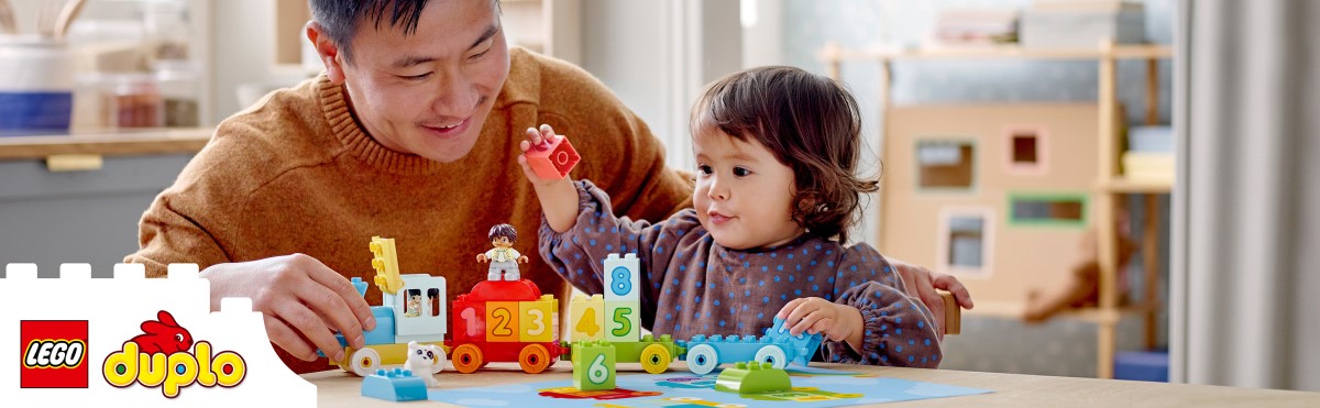 Конструктор LEGO DUPLO My First Поезд с цифрами — учимся считать (10954) - 1 Фото Конструктор LEGO DUPLO My First Поезд с цифрами — учимся считать (10954) - 1