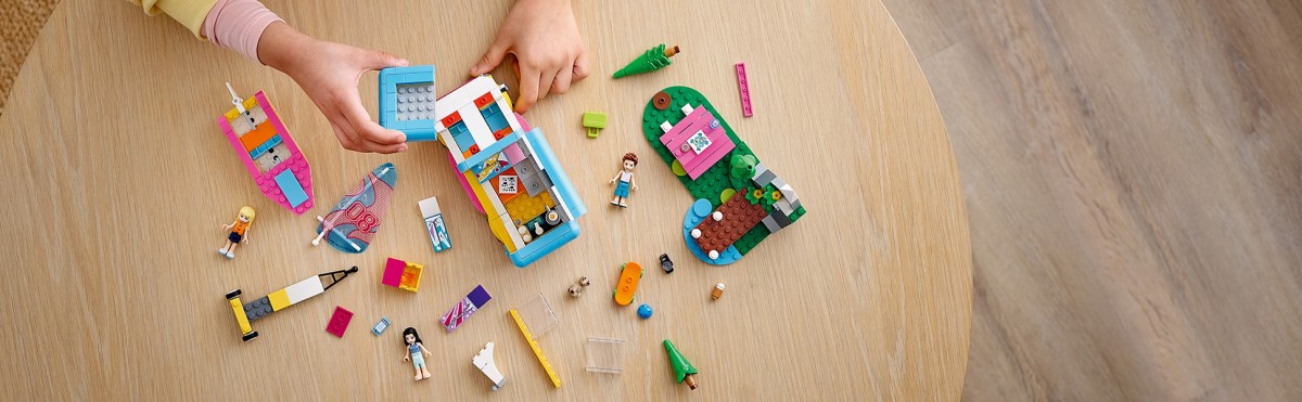 Конструктор LEGO Friends Лісовий будинок на колесах і вітрильника (41681) - 6 Фото Конструктор LEGO Friends Лісовий будинок на колесах і вітрильника (41681) - 6