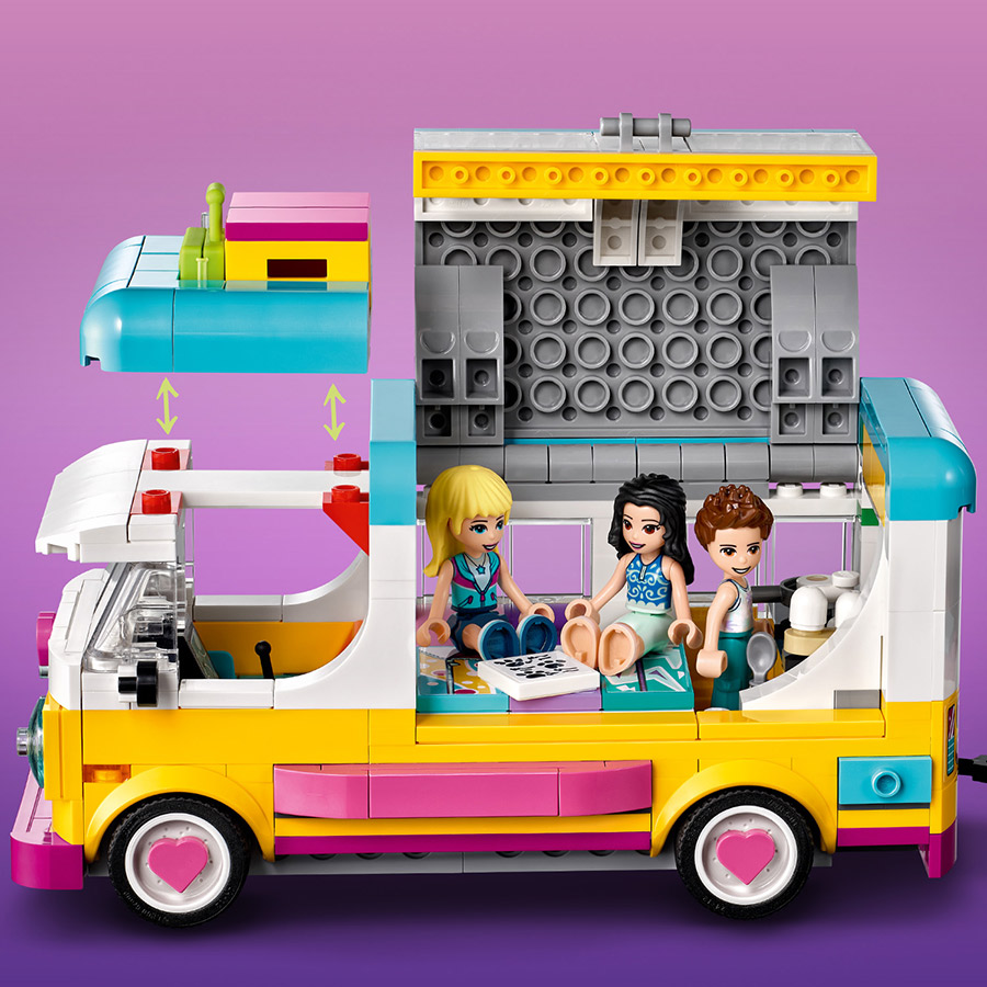 Конструктор LEGO Friends Лісовий будинок на колесах і вітрильника (41681) - 3 Фото Конструктор LEGO Friends Лісовий будинок на колесах і вітрильника (41681) - 3