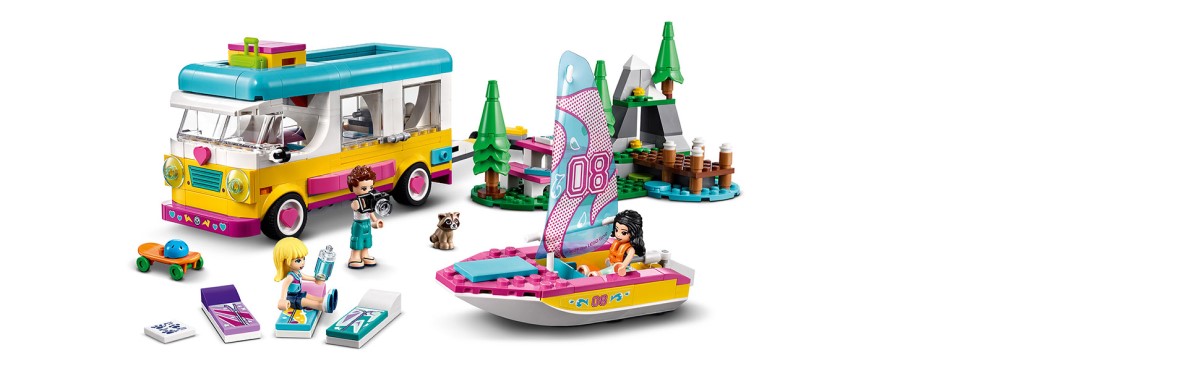Конструктор LEGO Friends Лісовий будинок на колесах і вітрильника (41681) - 2 Фото Конструктор LEGO Friends Лісовий будинок на колесах і вітрильника (41681) - 2