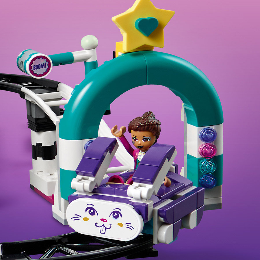 Конструктор LEGO Friends Американские горки на Волшебной ярмарке (41685) - 5 Фото Конструктор LEGO Friends Американские горки на Волшебной ярмарке (41685) - 5