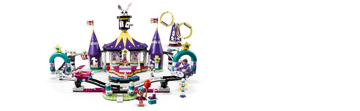 Конструктор LEGO Friends Американские горки на Волшебной ярмарке (41685) - 2 Фото Конструктор LEGO Friends Американские горки на Волшебной ярмарке (41685) - 2
