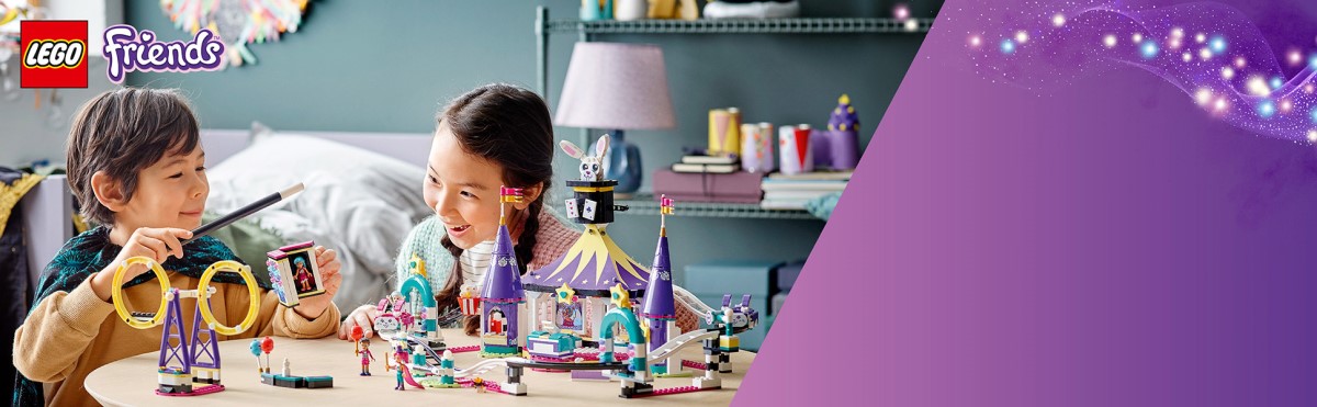 Конструктор LEGO Friends Американские горки на Волшебной ярмарке (41685) - 1 Фото Конструктор LEGO Friends Американские горки на Волшебной ярмарке (41685) - 1