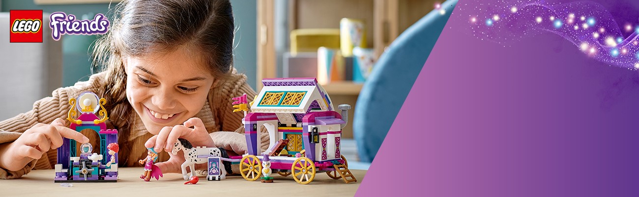 Конструктор LEGO Friends Волшебный фургон (41688) - 1 Фото Конструктор LEGO Friends Волшебный фургон (41688) - 1