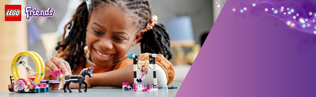 Конструктор LEGO Friends Чарівна акробатика (41686) - 1 Фото Конструктор LEGO Friends Чарівна акробатика (41686) - 1