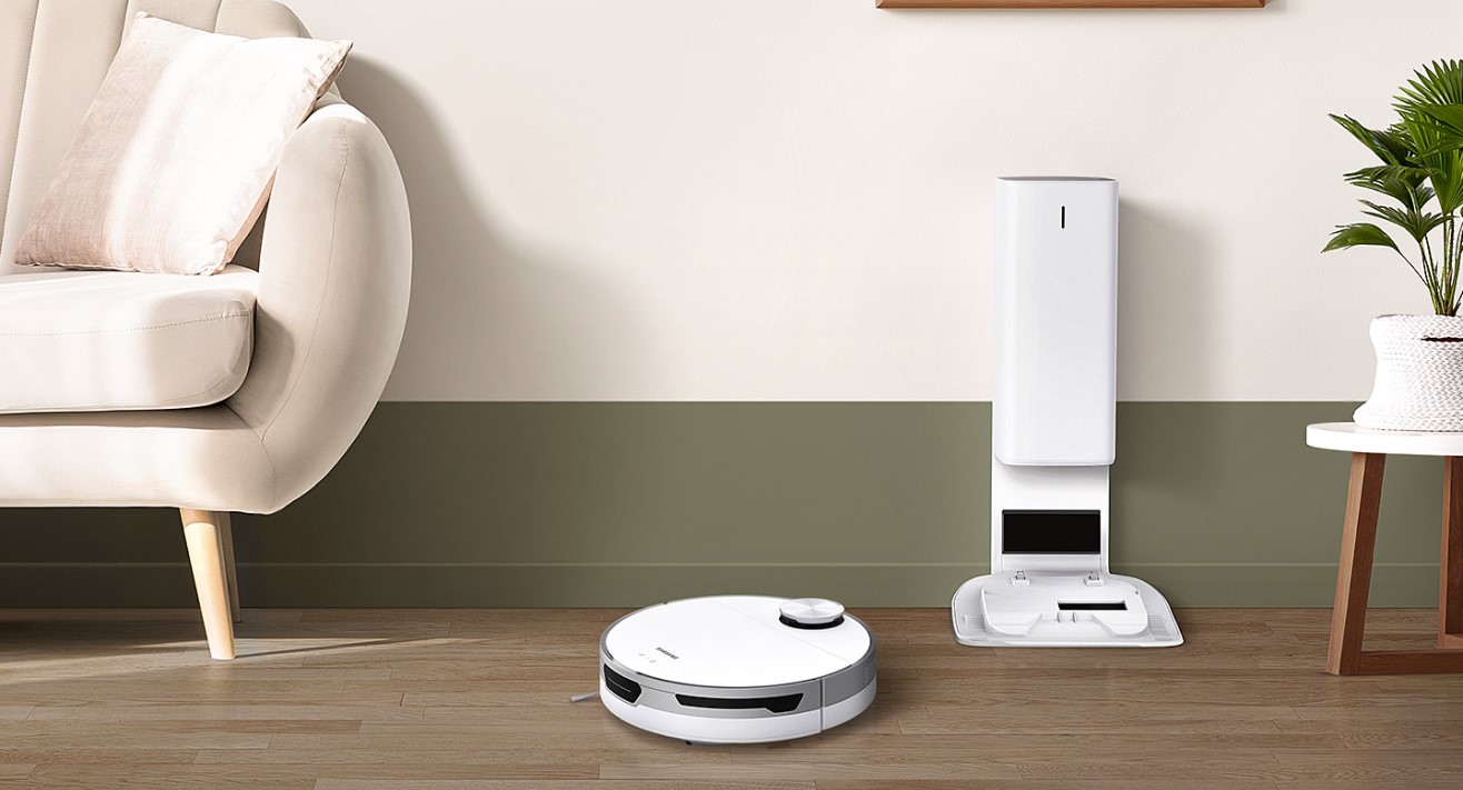 Пилосос робот Samsung VR30T85513W/EV- 1 Фото Пилосос робот Samsung VR30T85513W/EV- 1