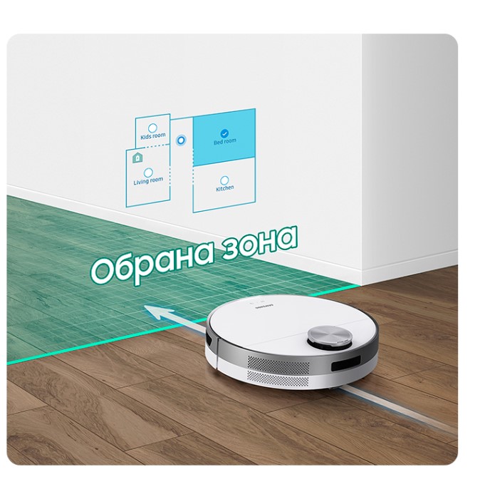 Пилосос робот Samsung VR30T85513W/EV- 11 Фото Пилосос робот Samsung VR30T85513W/EV- 11