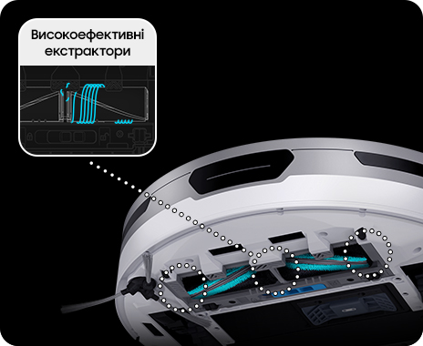 Пилосос робот Samsung VR30T85513W/EV- 3 Фото Пилосос робот Samsung VR30T85513W/EV- 3