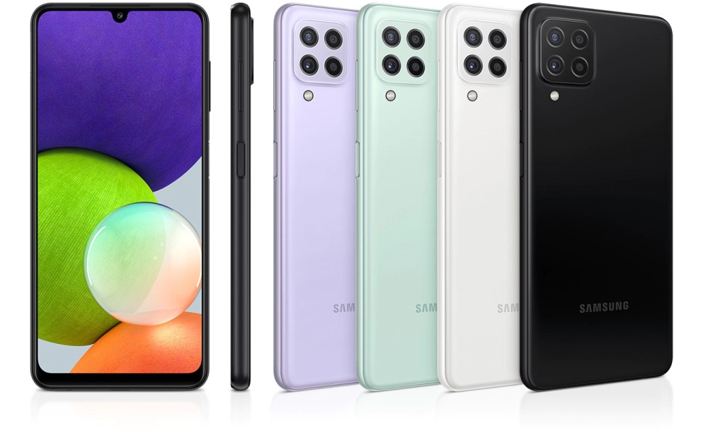 Смартфон Samsung Galaxy A22 4/64Gb Light Green (SM-A225FZWDSEK) - 2 Фото Смартфон Samsung Galaxy A22 4/64Gb Light Green (SM-A225FZWDSEK) - 2