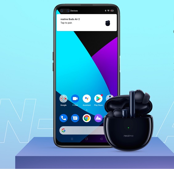 TWS Realme Buds Air2 15 Фото TWS Realme Buds Air2 15