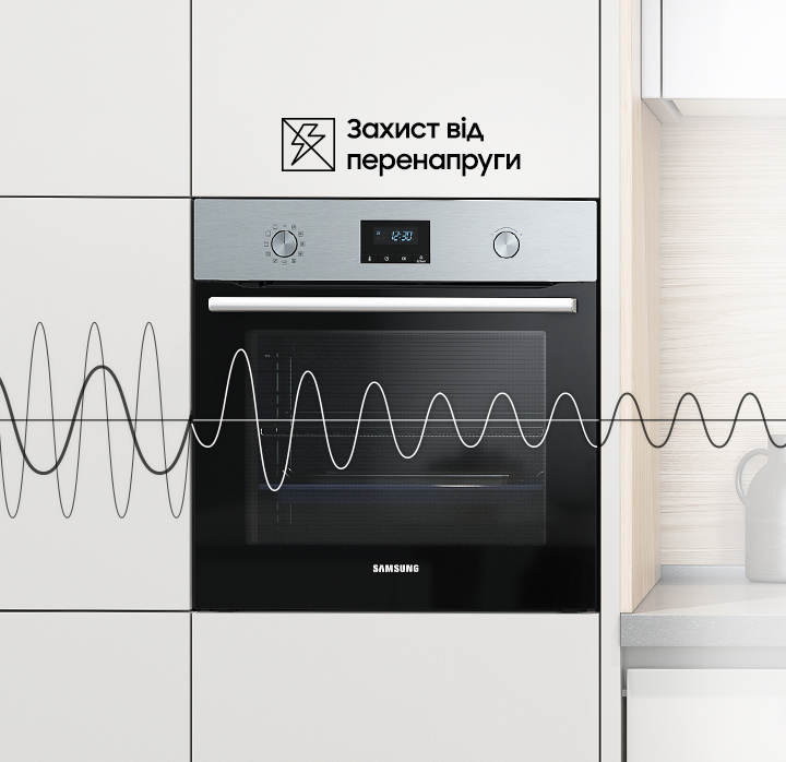 Духова шафа електрична Samsung NV68A1110RS/WT - 4 Фото Духова шафа електрична Samsung NV68A1110RS/WT - 4