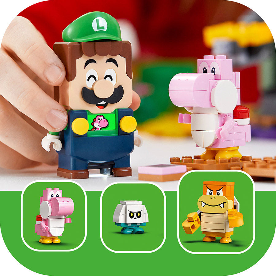 Конструктор LEGO Super Mario Стартовий набір «Пригоди разом з Луїджі» (71387) - 5 Фото Конструктор LEGO Super Mario Стартовий набір «Пригоди разом з Луїджі» (71387) - 5