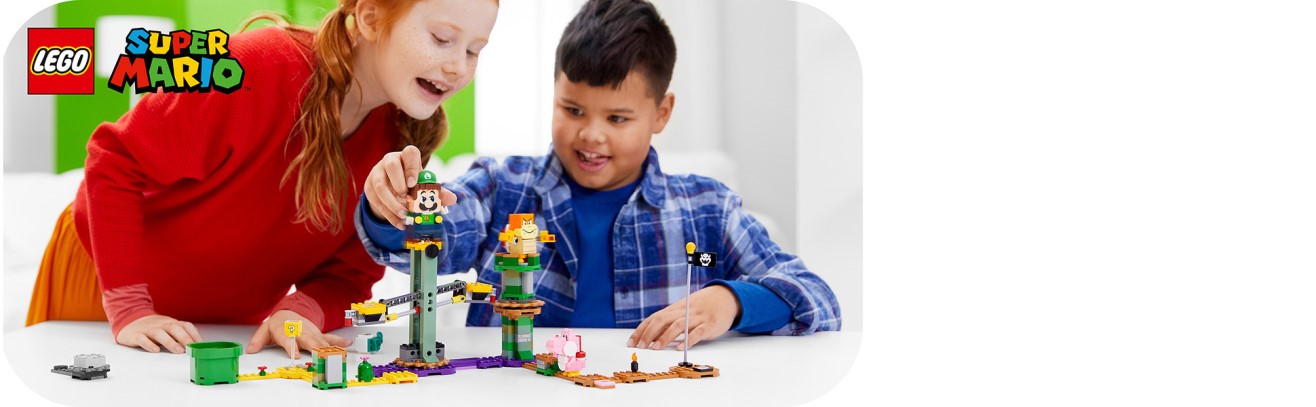 Конструктор LEGO Super Mario Стартовий набір «Пригоди разом з Луїджі» (71387) - 1 Фото Конструктор LEGO Super Mario Стартовий набір «Пригоди разом з Луїджі» (71387) - 1