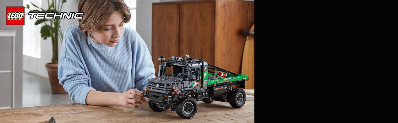 Конструктор LEGO Technic Повнопривідний вантажівка-позашляховик Mercedes-Benz Zetros (42129) - 1 Фото Конструктор LEGO Technic Повнопривідний вантажівка-позашляховик Mercedes-Benz Zetros (42129) - 1