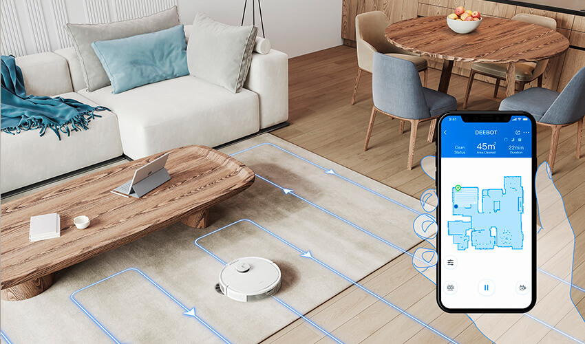 Робот-пылесос моющий Ecovacs DEEBOT OZMO N8 Pro PLUS (DLN11) 7 Фото Робот-пылесос моющий Ecovacs DEEBOT OZMO N8 Pro PLUS (DLN11) 7
