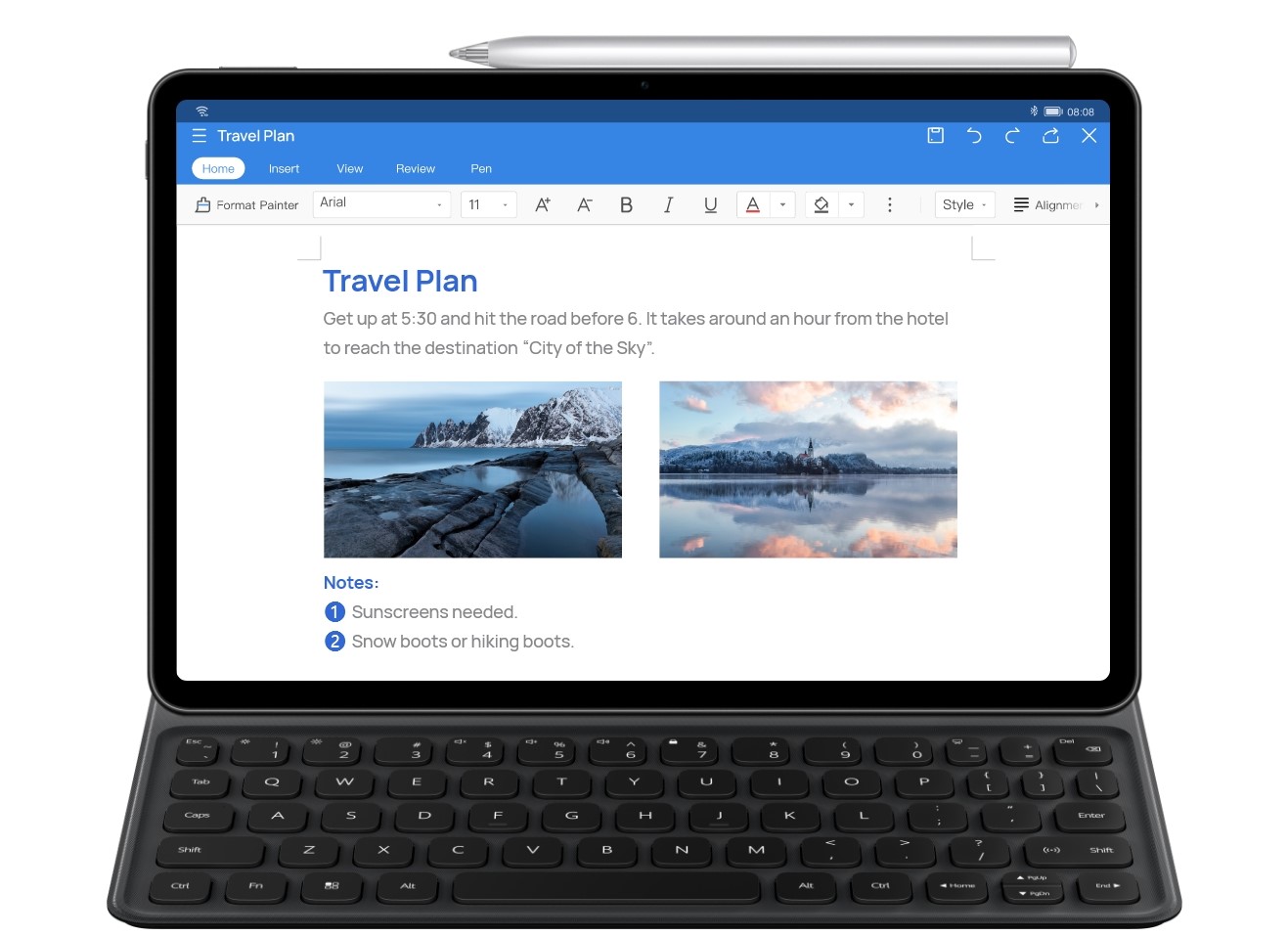 Фото Чехол-клавиатура для планшета Huawei Smart Magnetic Keyboard - 4