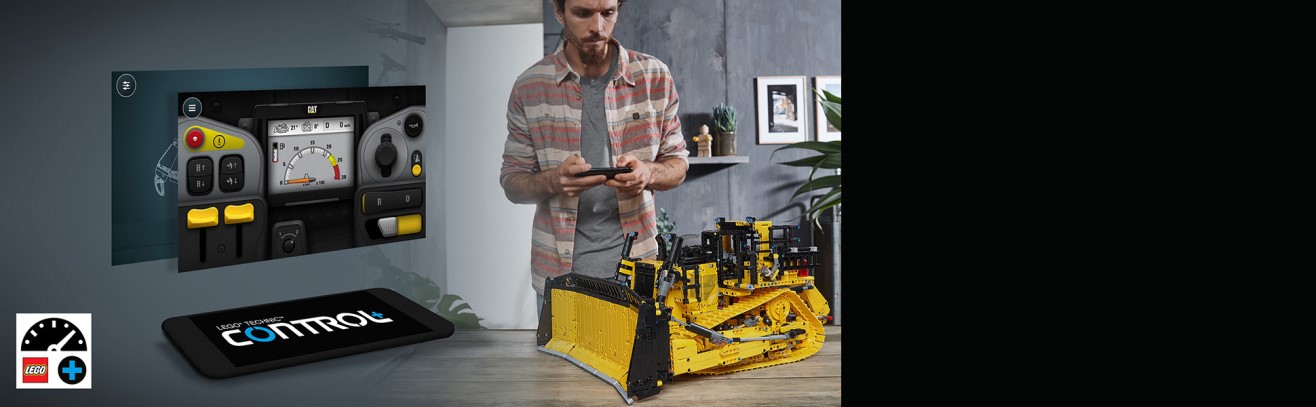 Конструктор LEGO Technic Бульдозер Cat D11 на пульте управления (42131) - 7 Фото Конструктор LEGO Technic Бульдозер Cat D11 на пульте управления (42131) - 7