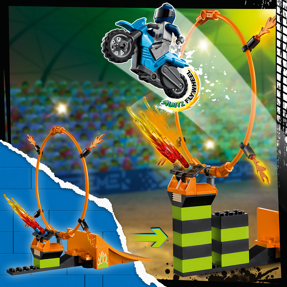 Конструктор LEGO City Stunt Состязание трюков (60299) - 5 Фото Конструктор LEGO City Stunt Состязание трюков (60299) - 5
