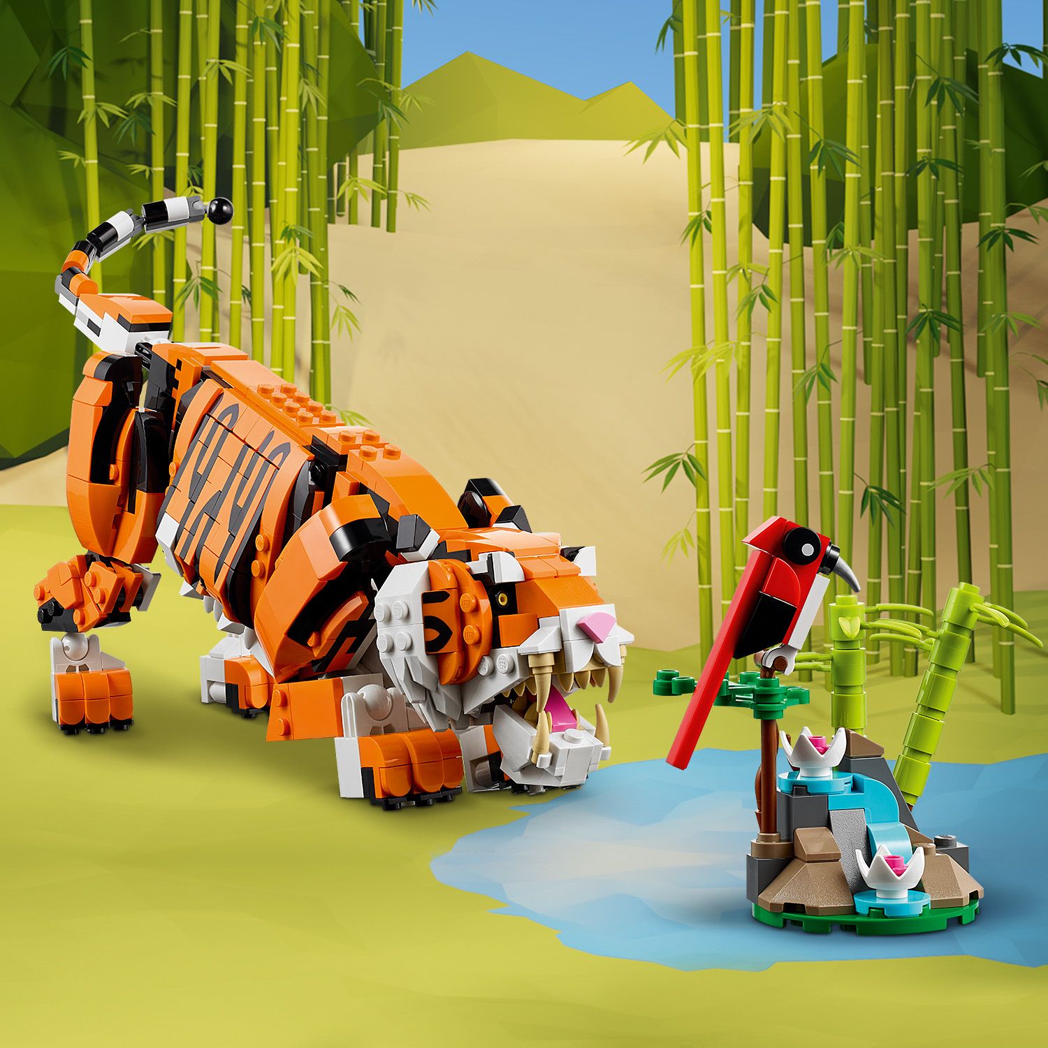 Фото Конструктор LEGO Creator Величественный тигр (31129) - 3