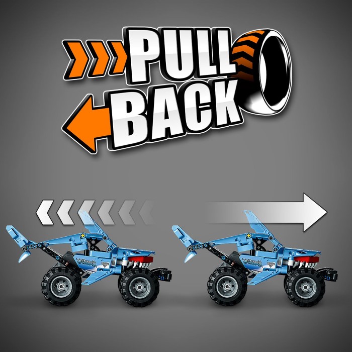 Конструктор LEGO Technic Monster Jam™ Megalodon™ (42134) - 3 Фото Конструктор LEGO Technic Monster Jam™ Megalodon™ (42134) - 3