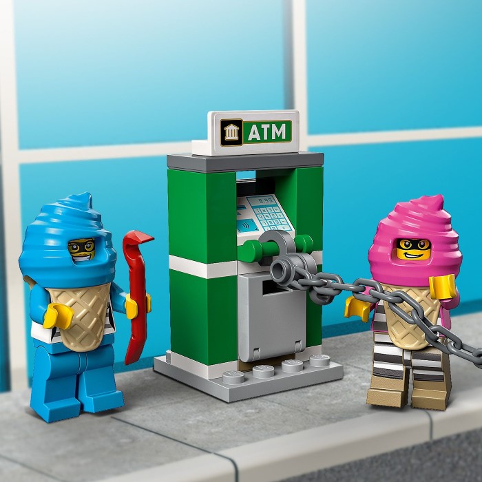 Конструктор LEGO City Поліцейське переслідування фургона з морозивом (60314)
- 5 Фото Конструктор LEGO City Поліцейське переслідування фургона з морозивом (60314)
- 5