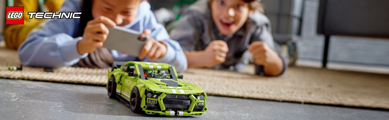 Конструктор LEGO Technic Ford Mustang Shelby® GT500® (42138)
- 1 Фото Конструктор LEGO Technic Ford Mustang Shelby® GT500® (42138)
- 1