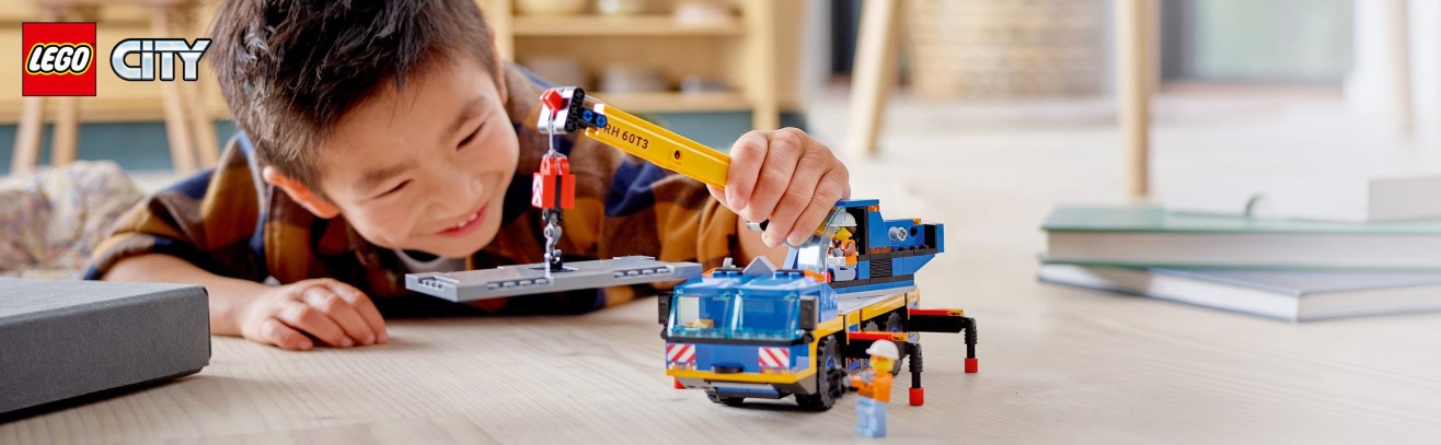 Конструктор LEGO City Мобильный кран (60324) купить - цена