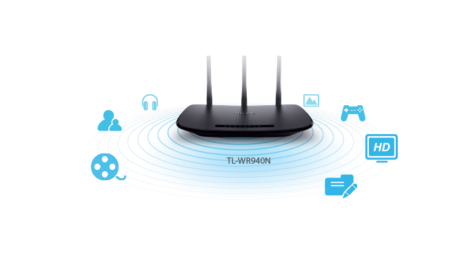 Маршрутизатор интернет WiFi4 TP-Link TL-WR940N - Фото 4 - интернет-магазин Comfy Маршрутизатор интернет WiFi4 TP-Link TL-WR940N - Фото 4