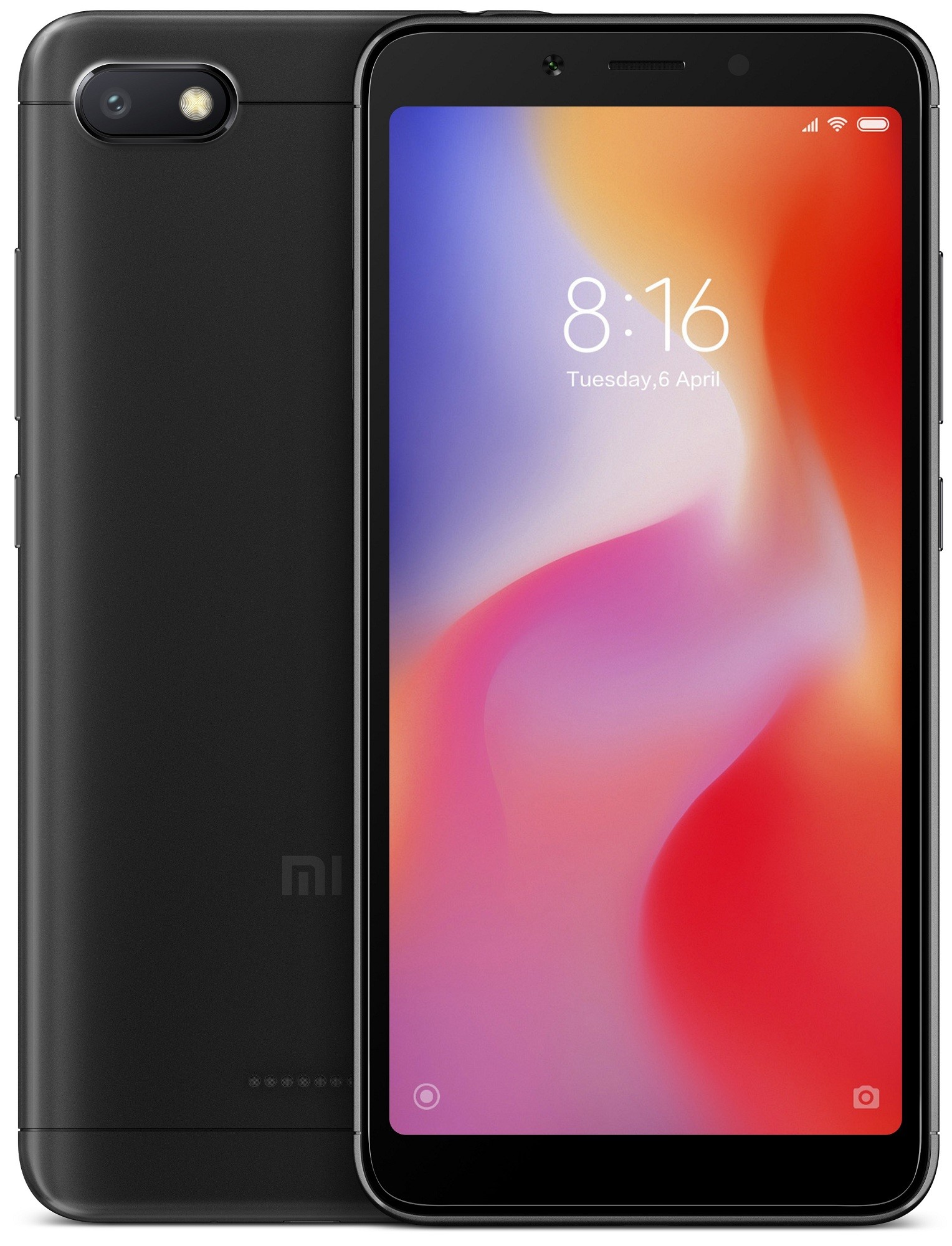 Смартфон Xiaomi Redmi 6A 2/16Gb Black – Фото 1