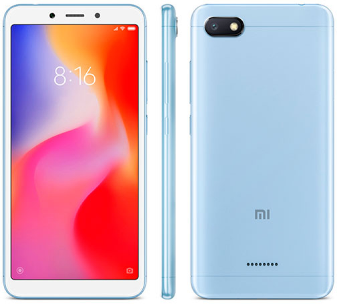 Смартфон Xiaomi Redmi 6A 2/32 Blue – Фото 1