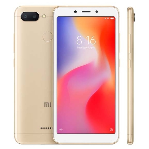 Смартфон Xiaomi Redmi 6 3/32 Gold – Фото 1 – интернет магазин Comfy Смартфон Xiaomi Redmi 6 3/32 Gold – Фото 1