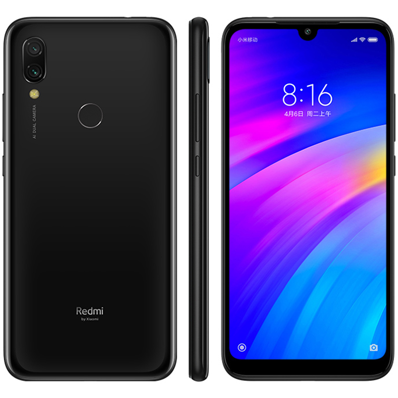 Смартфон Xiaomi Redmi 7 3/32GB Eclipse Black – Фото 1 – интернет магазин Comfy Смартфон Xiaomi Redmi 7 3/32GB Eclipse Black – Фото 1
