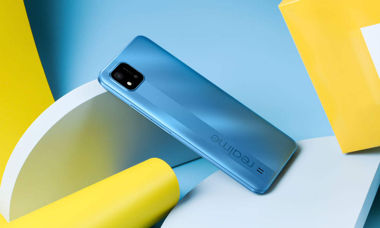Смартфон realme C11 2021 2/32Gb Blue - Фото 2 - інтернет-магазин Comfy Смартфон realme C11 2021 2/32Gb Blue - Фото 2