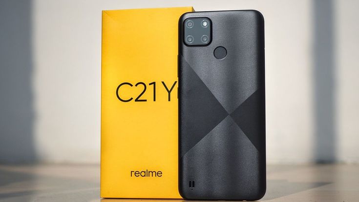 Смартфон realme C21Y 4/64Gb Cross Black - Фото 3 - інтернет-магазин Comfy Смартфон realme C21Y 4/64Gb Cross Black - Фото 3