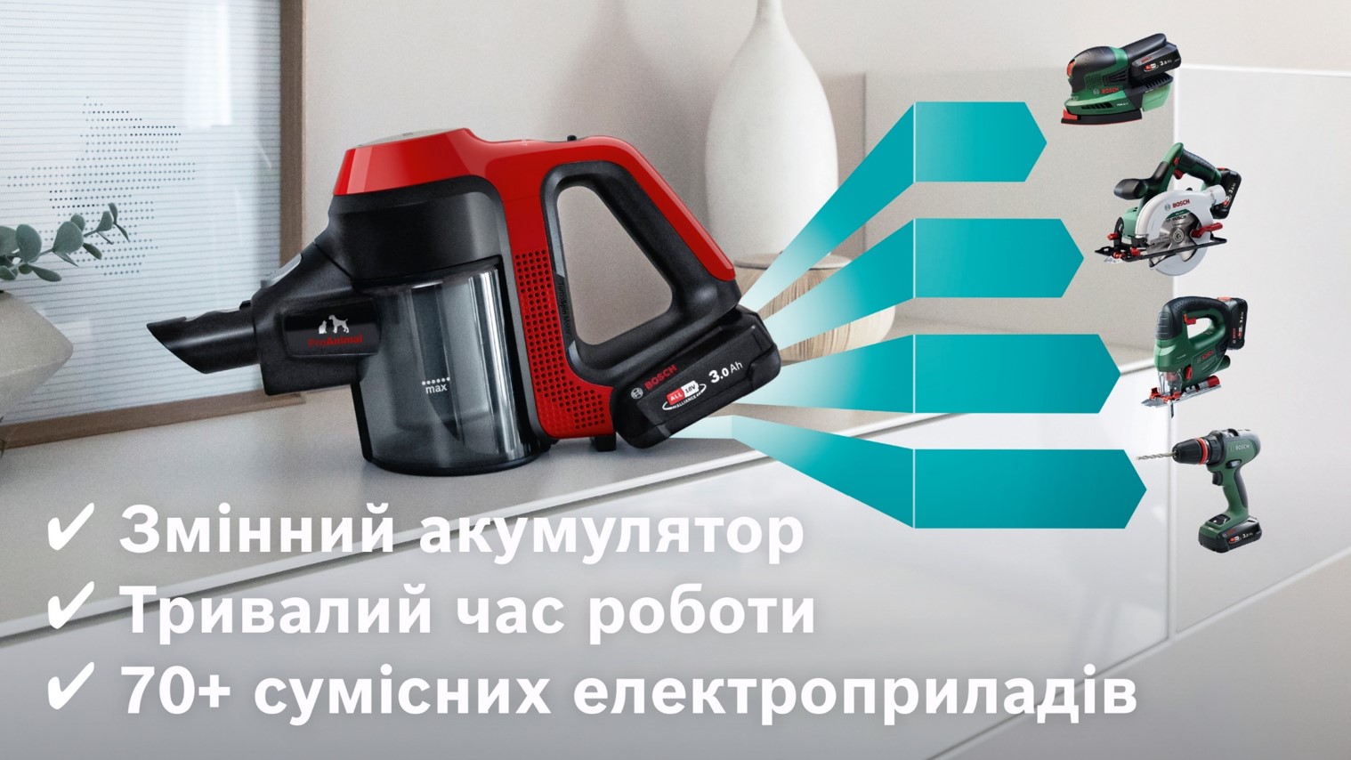 Пылесос ручной для дома Bosch BBS711ANM - 6 Фото Пылесос ручной для дома Bosch BBS711ANM - 6
