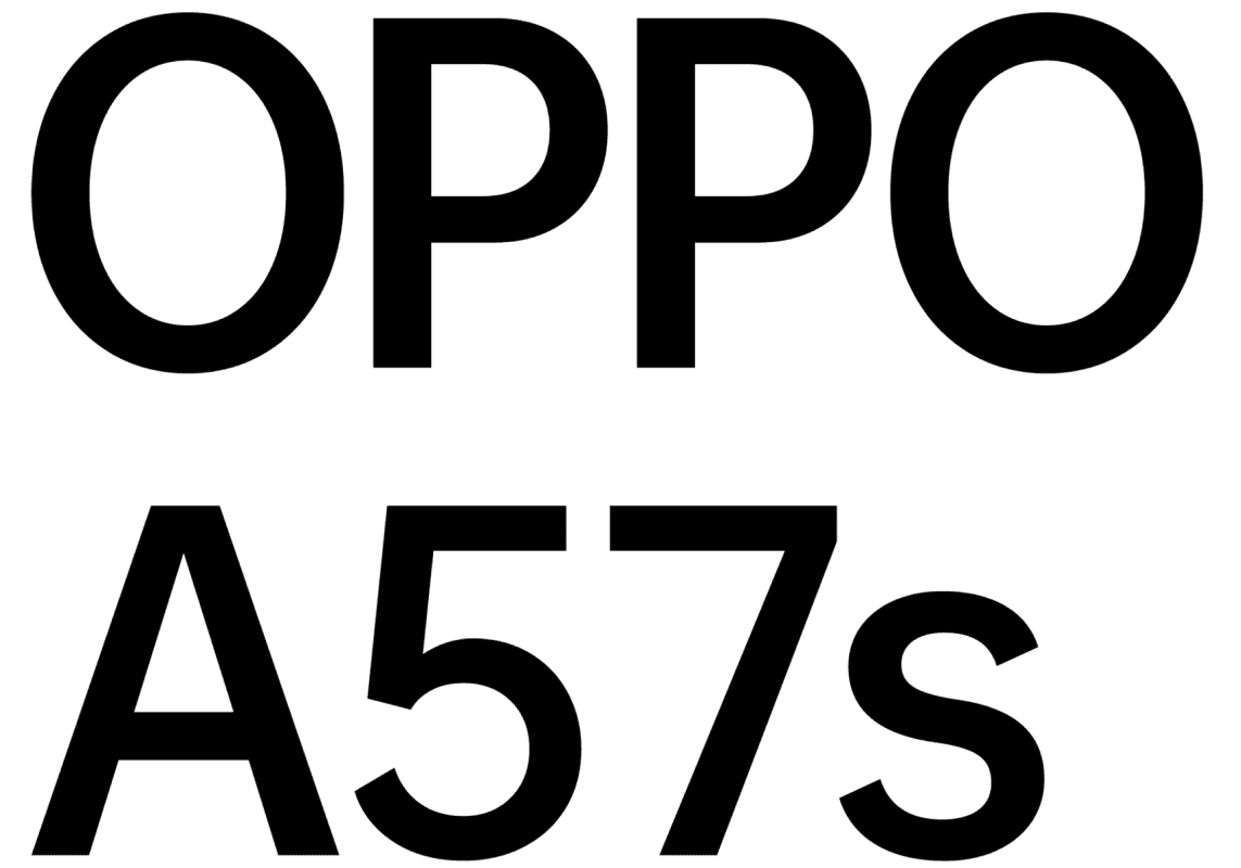 text logo