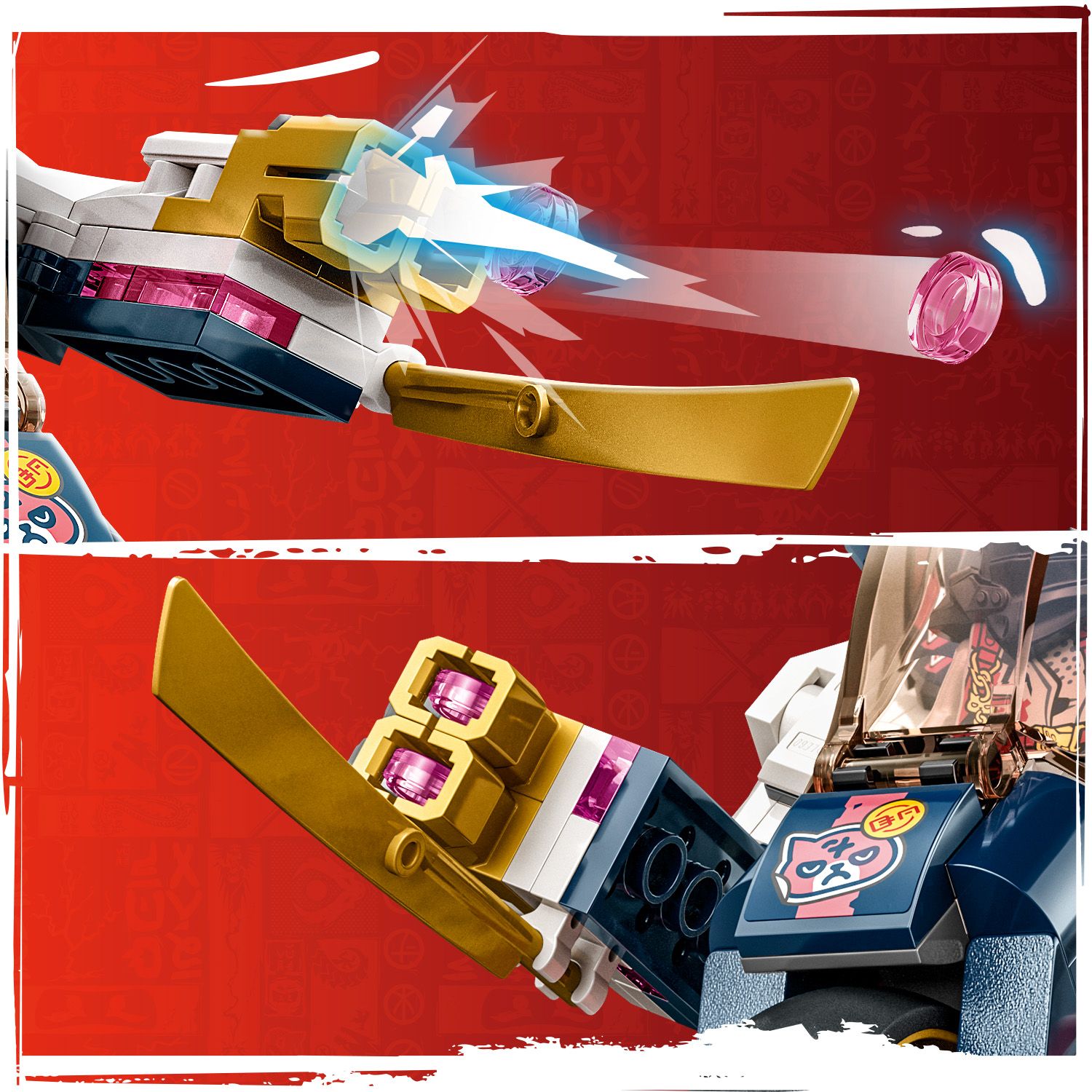 Конструктор LEGO NINJAGO® Перегоновий робобайк-трансформер Сори