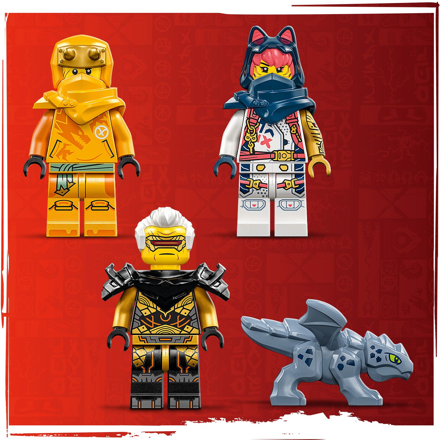 Конструктор LEGO NINJAGO® Перегоновий робобайк-трансформер Сори