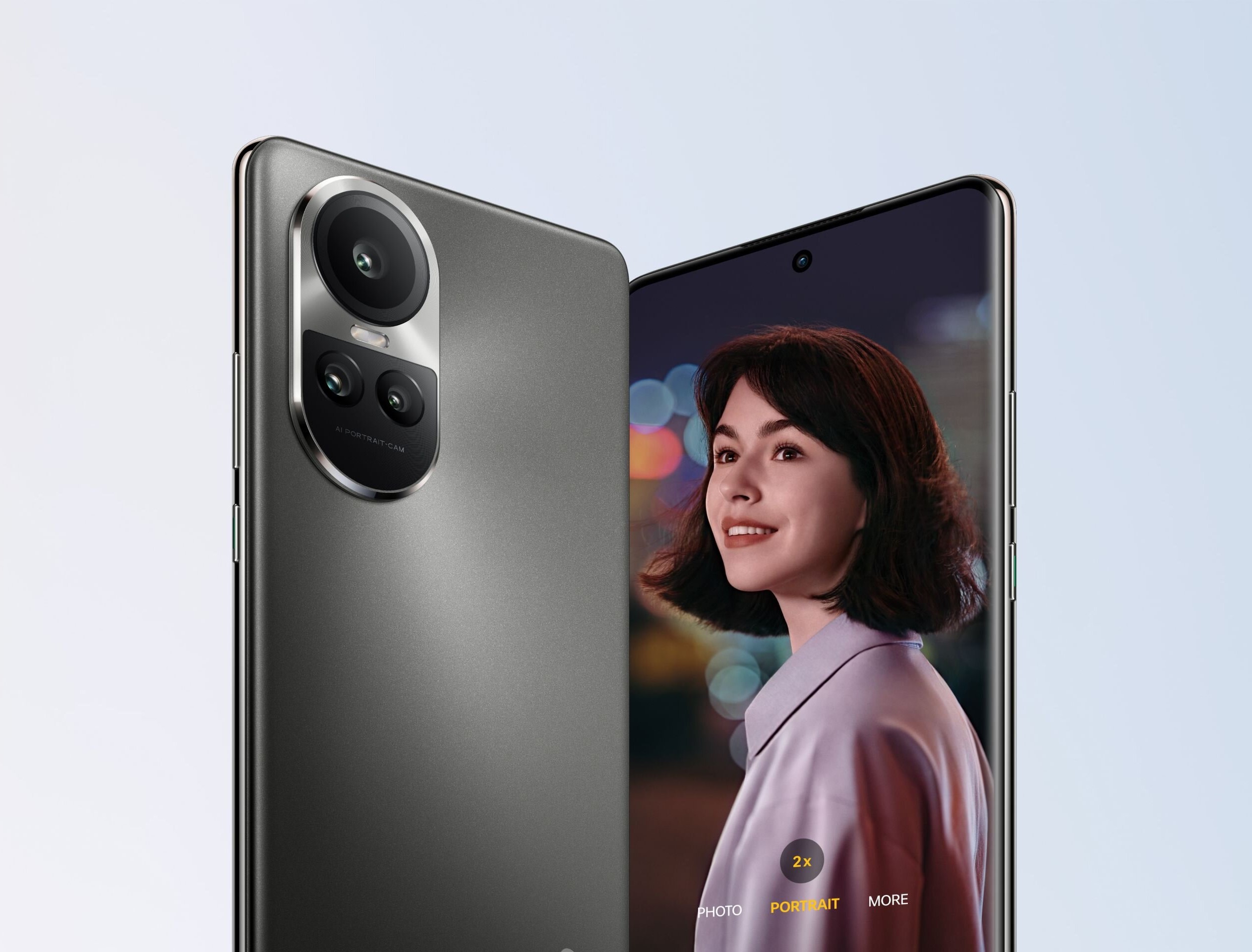Смартфон OPPO Reno10 Pro 5G 12/256Gb Silvery Grey купить - цена