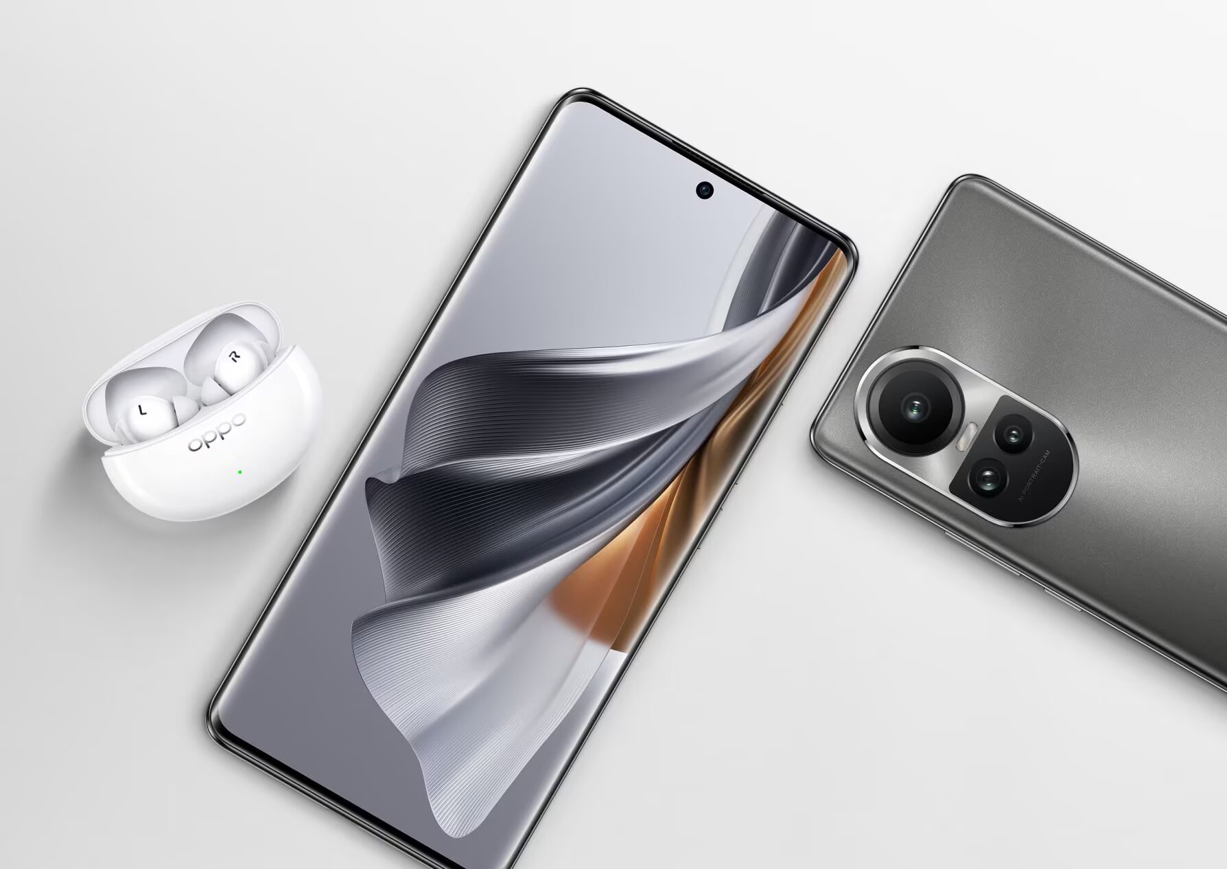 Смартфон OPPO Reno10 Pro 5G 12/256Gb Silvery Grey купить