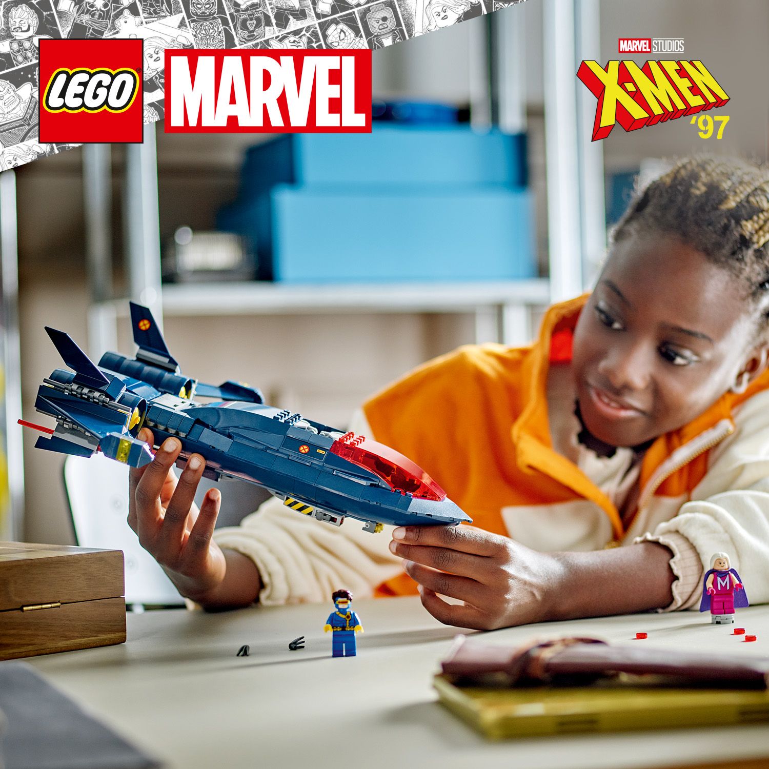Конструктор LEGO Marvel X-Jet Людей Ікс (76281) купити - ціна