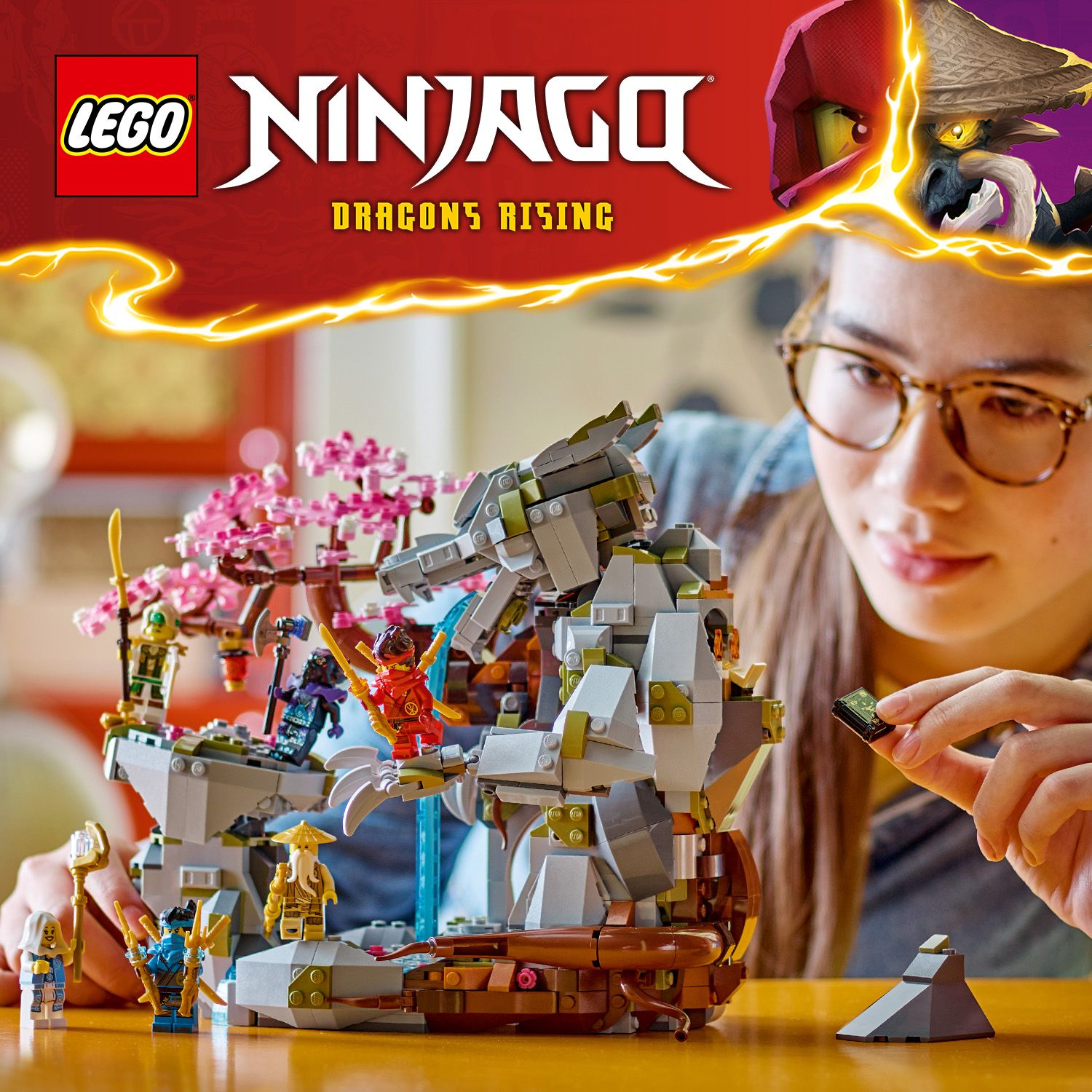 Конструктор LEGO NINJAGO Храм каменю дракона (71819) купити - ціна